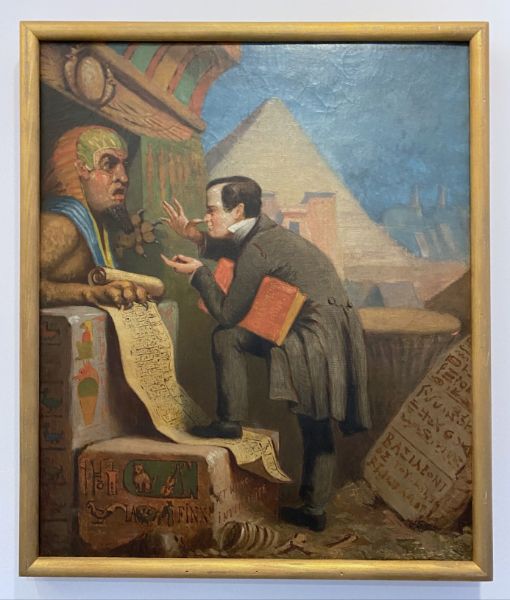 François Chabas et le Sphinx
