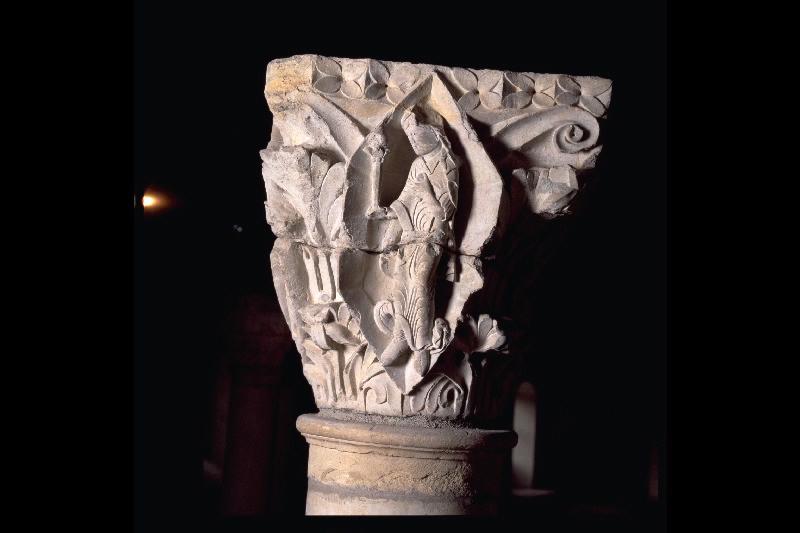 Chapiteau dit du 'Quadrivium' ou des vertus théologales