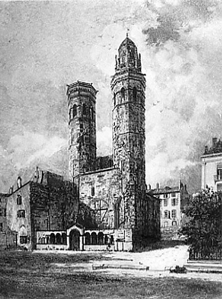 Vue du vieux saint-vincent