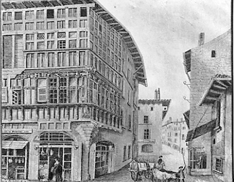 La Maison de Bois en 1849