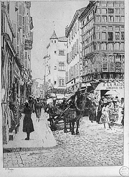 La rue Dombey et la Maison de Bois