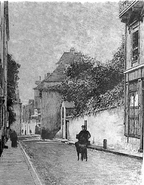 La rue Guichenon à Mâcon (Salon de 1893 )