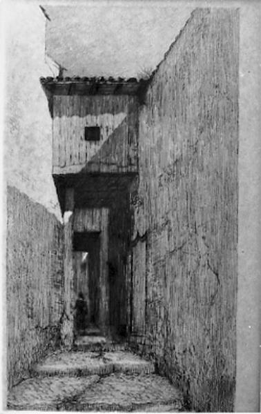 Rue des Trois-Têtes à Mâcon (Salon de 1893 )