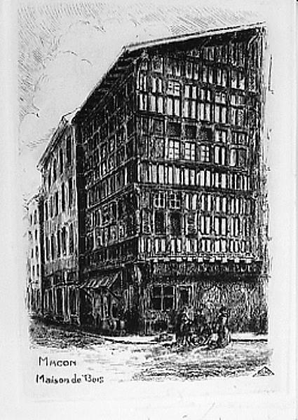 La Maison de Bois à Mâcon