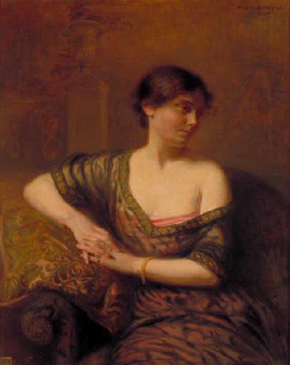 Une élégante au XXe siècle