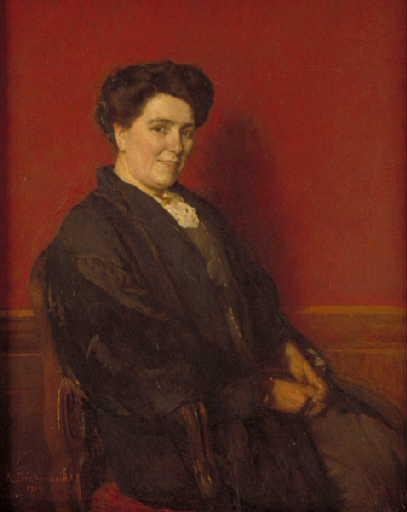 Portrait de Madame Constant Roux (Soeur d'Adolphe Déchenaud)