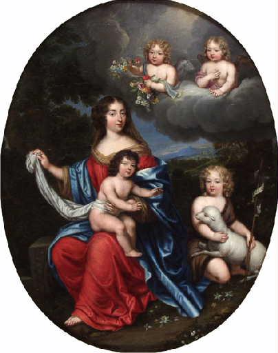 Madame de Montespan et ses enfants