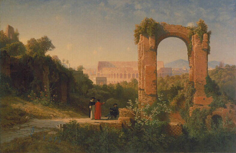 Le Colisée vu du Forum