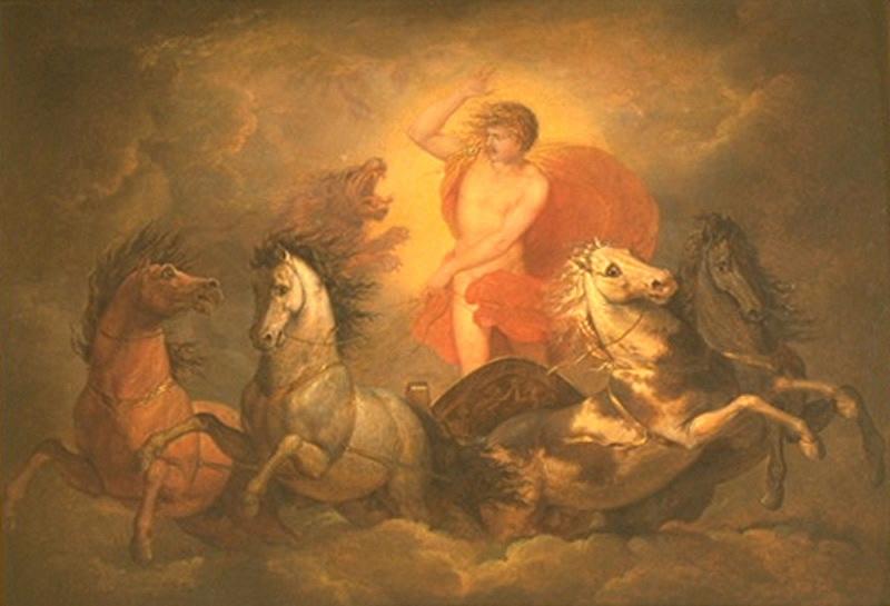 Phaéton effrayé par le signe du lion