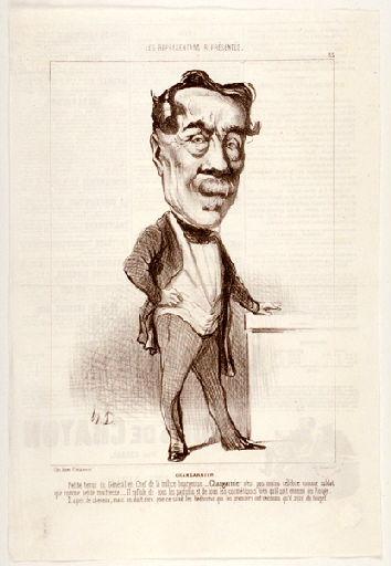 Les représentants représentés ; Changarnier