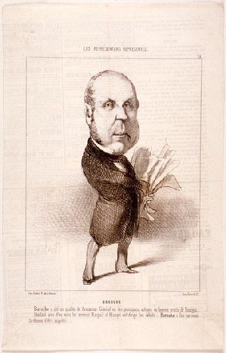 Les représentants représentés ; Baroche