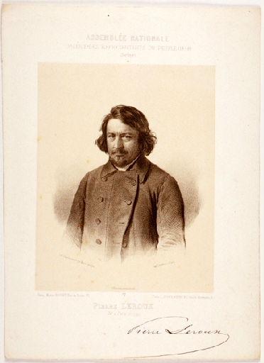 Pierre Leroux ; Galerie des représentants du peuple (1848)
