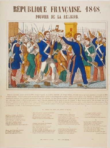 République française. 1848, Pouvoir de la religion