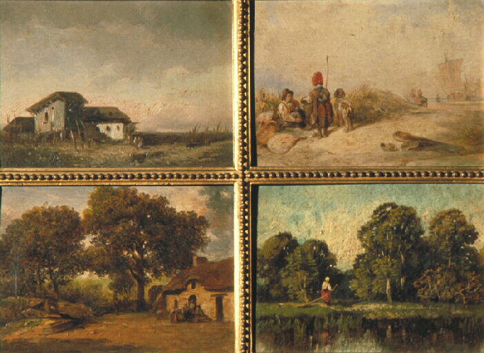 Quatre études de paysages