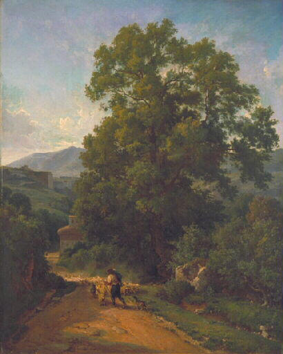 Les environs de Norma, campagne romaine