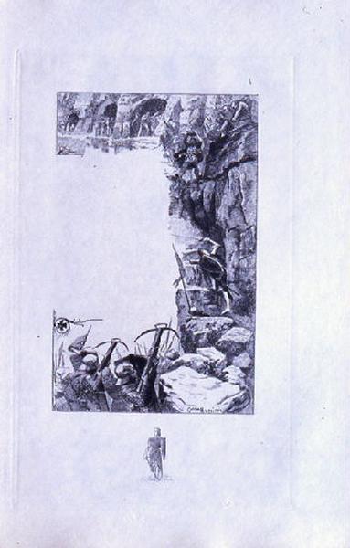 Saint Julien l'Hospitalier, chapitre 02 - Il vainquit les Troglodytes (tirage noir)