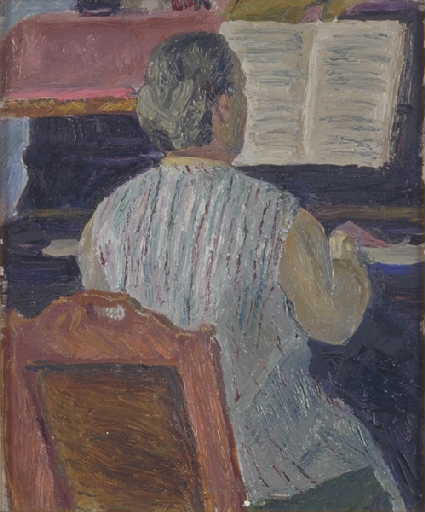 Femme au piano