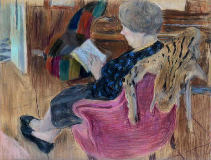 Madame Thibaudet lisant