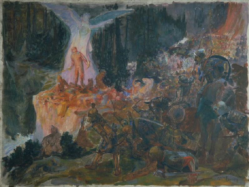 La meute, étude