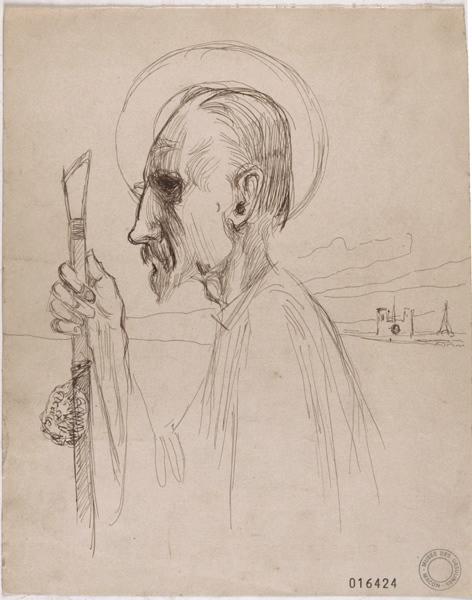 Caricature d'un apôtre