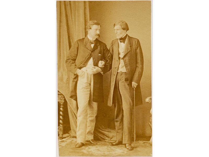 Portrait de deux hommes