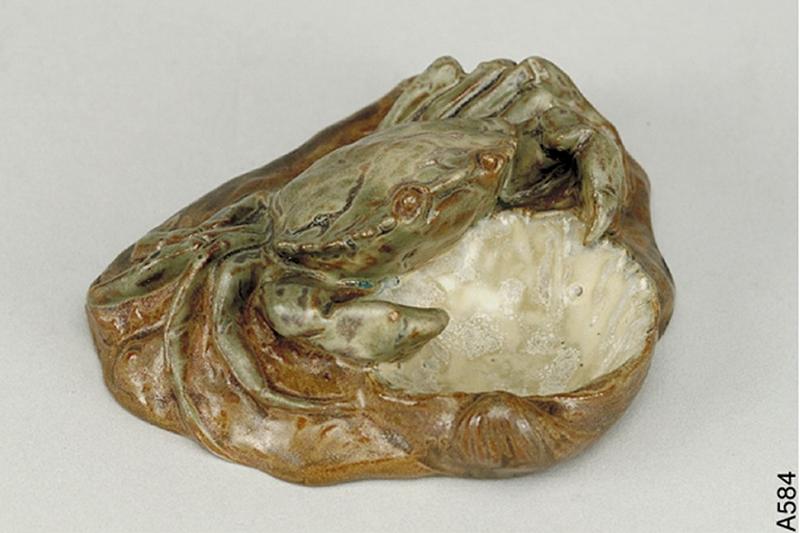 Crabe à la coquille (cendrier)