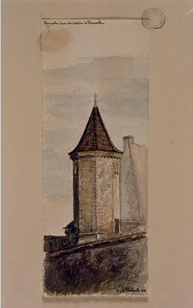 Principale tour du château de Fleurville