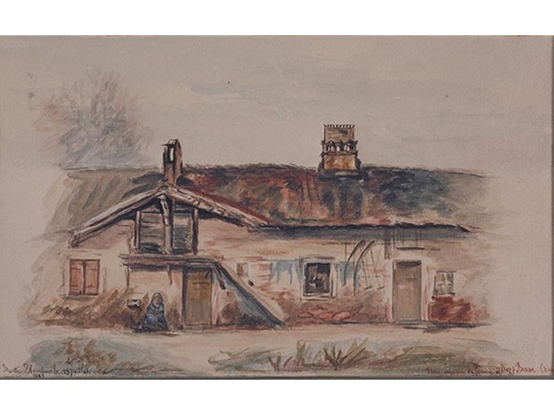 Une maison de ferme à Boz (Bresse)