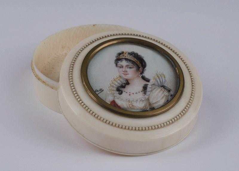 Portrait de Marie Louise d'Autriche et de Caroline Bonaparte (titre factice)