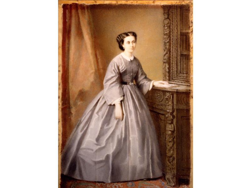 Portrait de Madeleine Galichon (Madeleine Galichon, Baronne Georges du Teil) ; Portrait de femme en pied (autre titre)