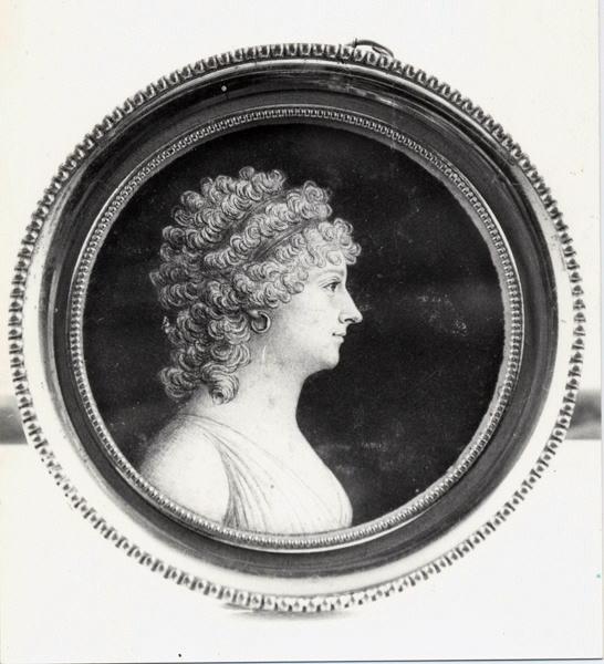 Portrait de Françoise de Jouslard d'Yversay, baronne Alexandre du Teil