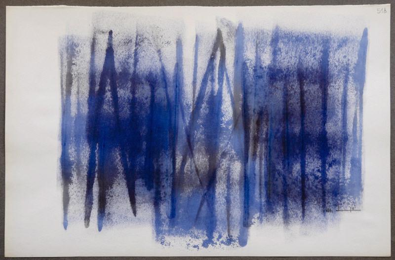 Sans titre ; Encre (Titre non inscrit sur le dessin) ; Nu (Au dos. Etude de nu au feutre, abandonnée)