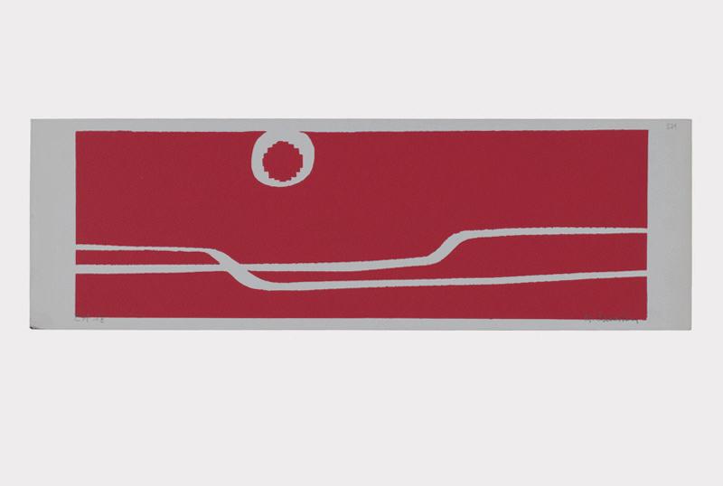 CARAVANE / Projet pour une tapisserie (Titre inscrit au dos du dessin.) ; Caravane sidérale (Autre titre donné pour cette série d'oeuvres, non inscrit sur la gravure)