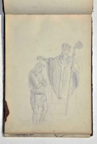 Baptême de Clovis (Recto du feuillet)