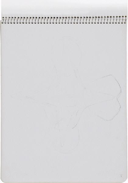 Cahier B 'NOU'  / contient 16 dessins & découpages, 06 ; Sans titre