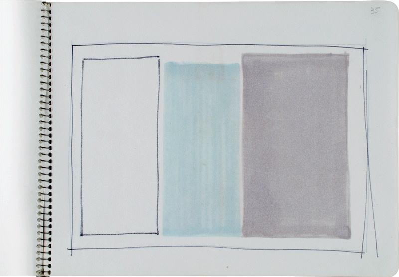 Cahier C / 54 esquisses, 35 ; Sans titre