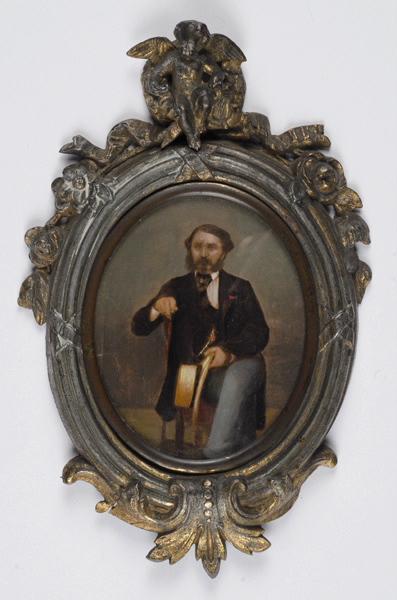 Portrait d'homme assis