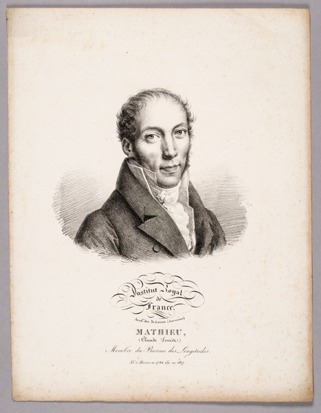 Portrait de MATHIEU Claude Louis