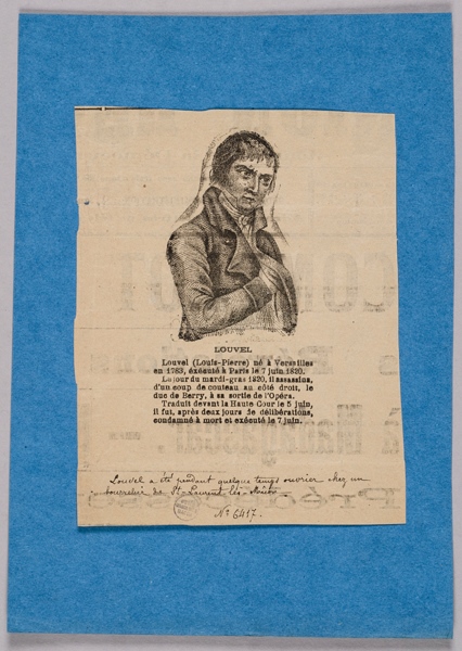 Louvel ; Journal de la Démocratie