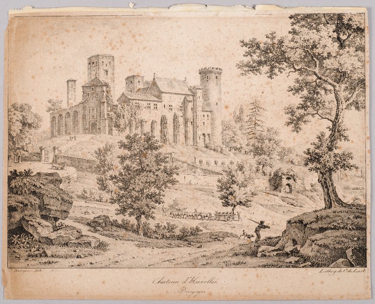 Chateau d'Huxelles en Bourgogne