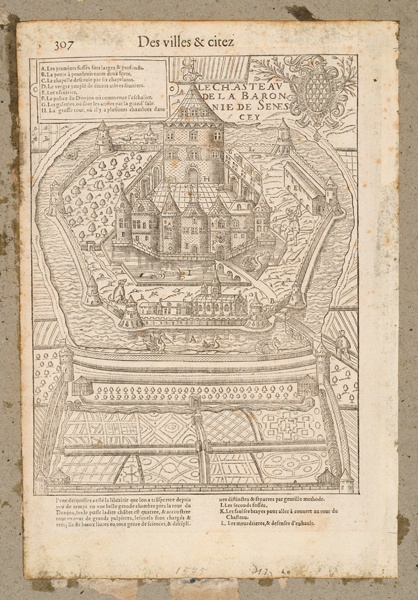 Le Chasteau de la Baronnie de Senescey