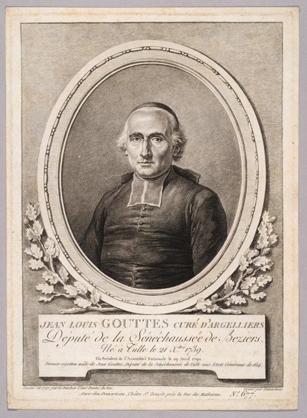 Jean Louis Gouttes, Curé d'Argelliers