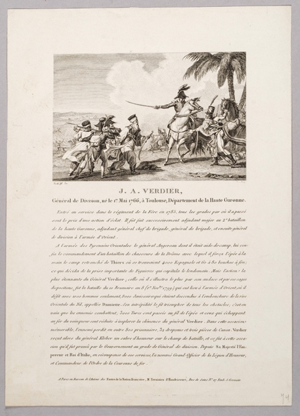 J. A. Verdier ; Fastes de la Nation Française