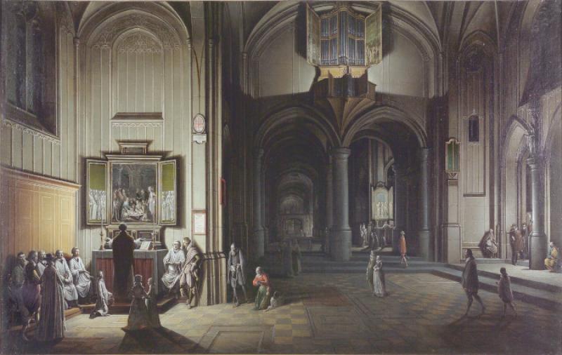 Intérieur d'église