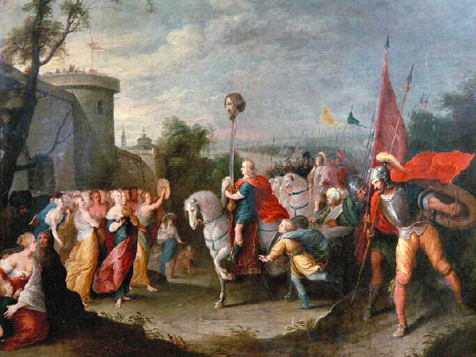 David vainqueur de Goliath