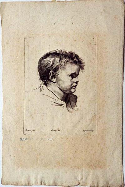 Tête de jeune garçon