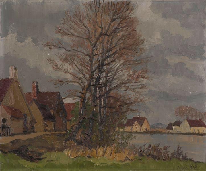 Paysage de l'Yonne à Monéteau