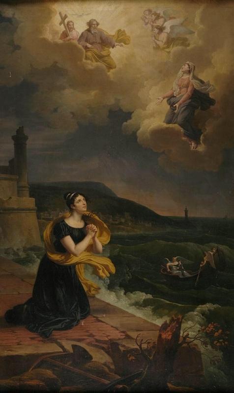 Le retour du jeune Louvois, émigré en Angleterre