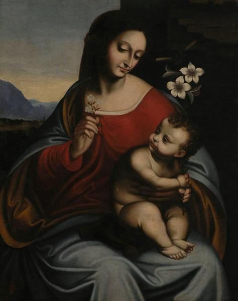 La Vierge et l'Enfant Jésus