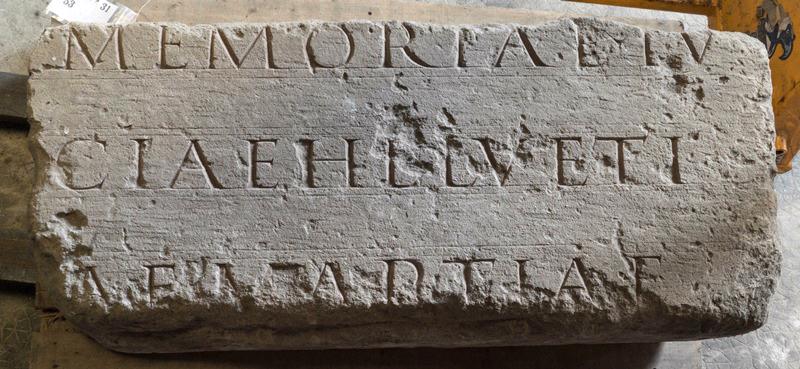 Inscription funéraire de Lucia Helvetia Martia